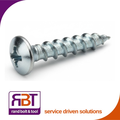 [341Y1016] G-Screw 10 x 16 Yellow Passivated